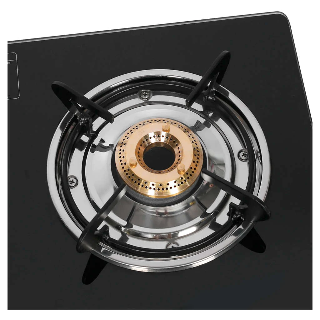 Faber Arrow Glass Top Gas Stove 2 Brass Burner - Image 6