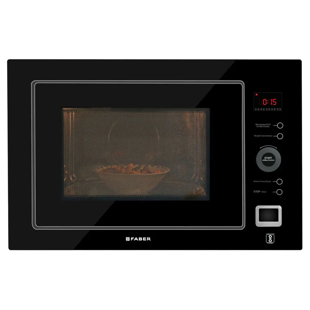 Faber Convection Built In Microwave Oven 25 Litre Black FBIMWO 25L CGS BK