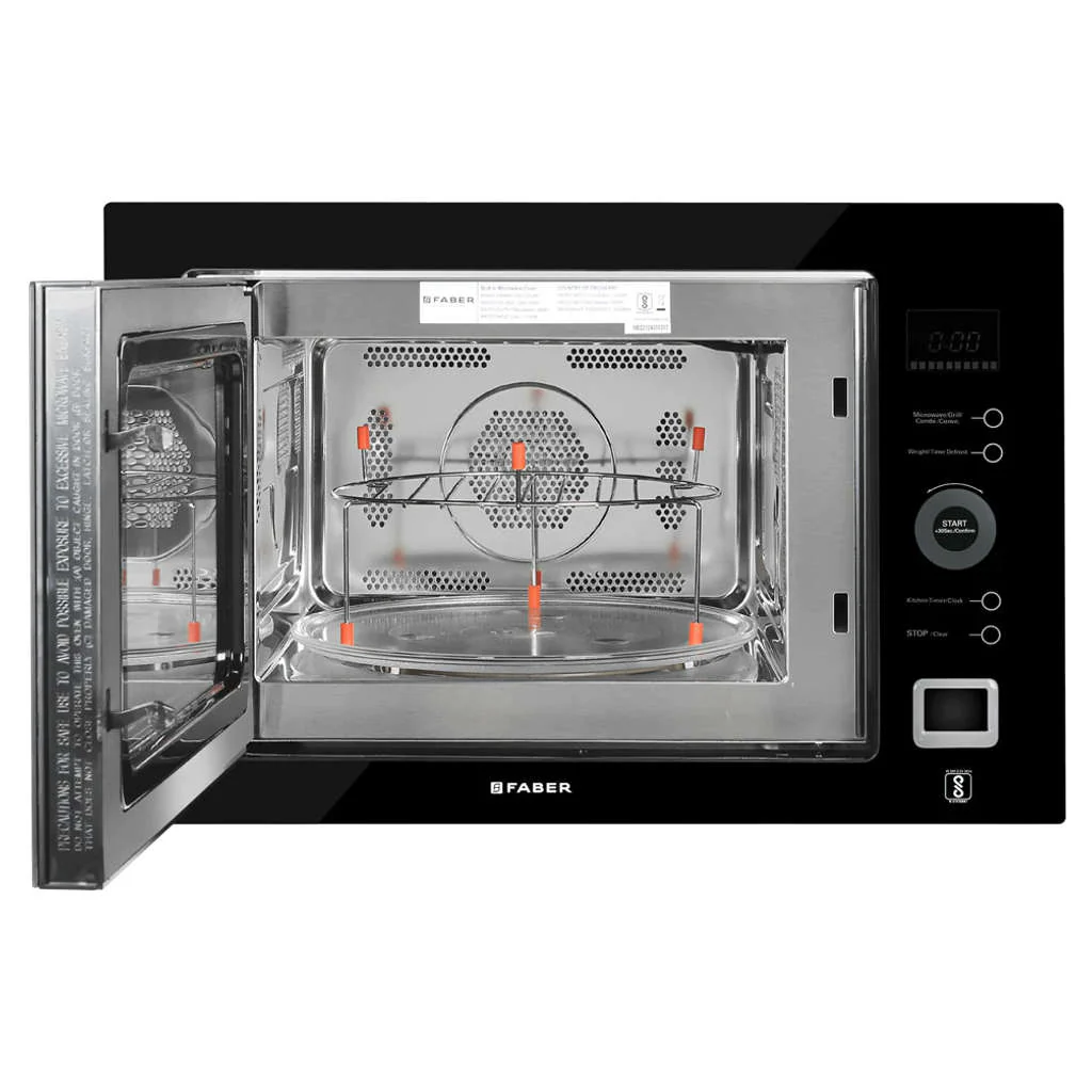 Faber Convection Built In Microwave Oven 25 Litre Black FBIMWO 25L CGS BK - Image 3