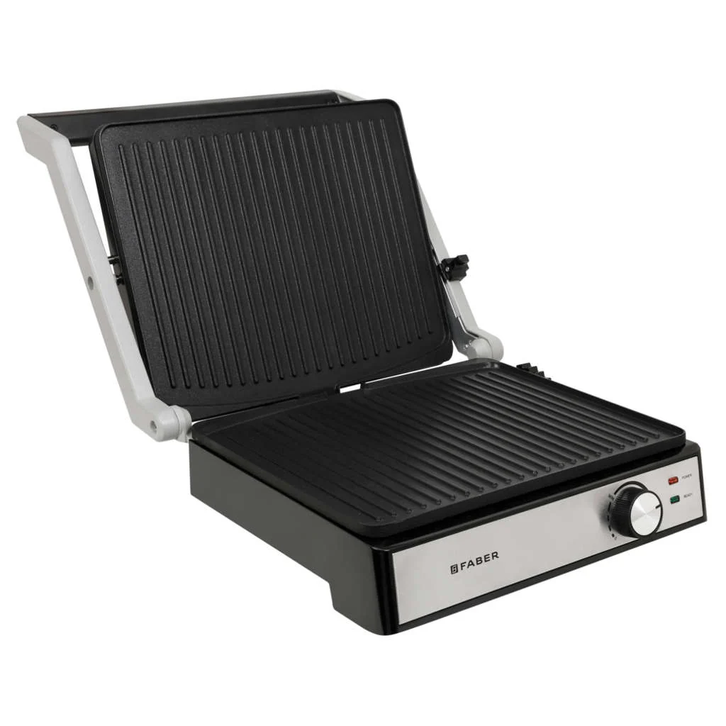 Faber FTG 2200 3 In 1 SS BK Panini Maker 2200 W - Image 2