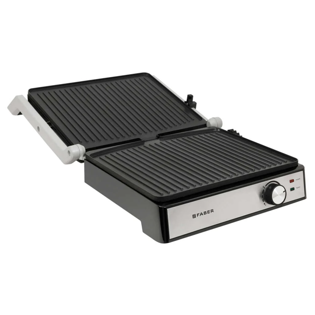 Faber FTG 2200 3 In 1 SS BK Panini Maker 2200 W - Image 3