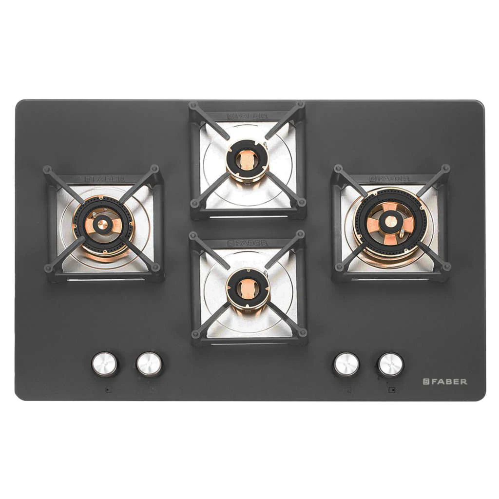 Faber Hob Bella Cooktop 4 Brass Burner HT754 BR AI - Image 3