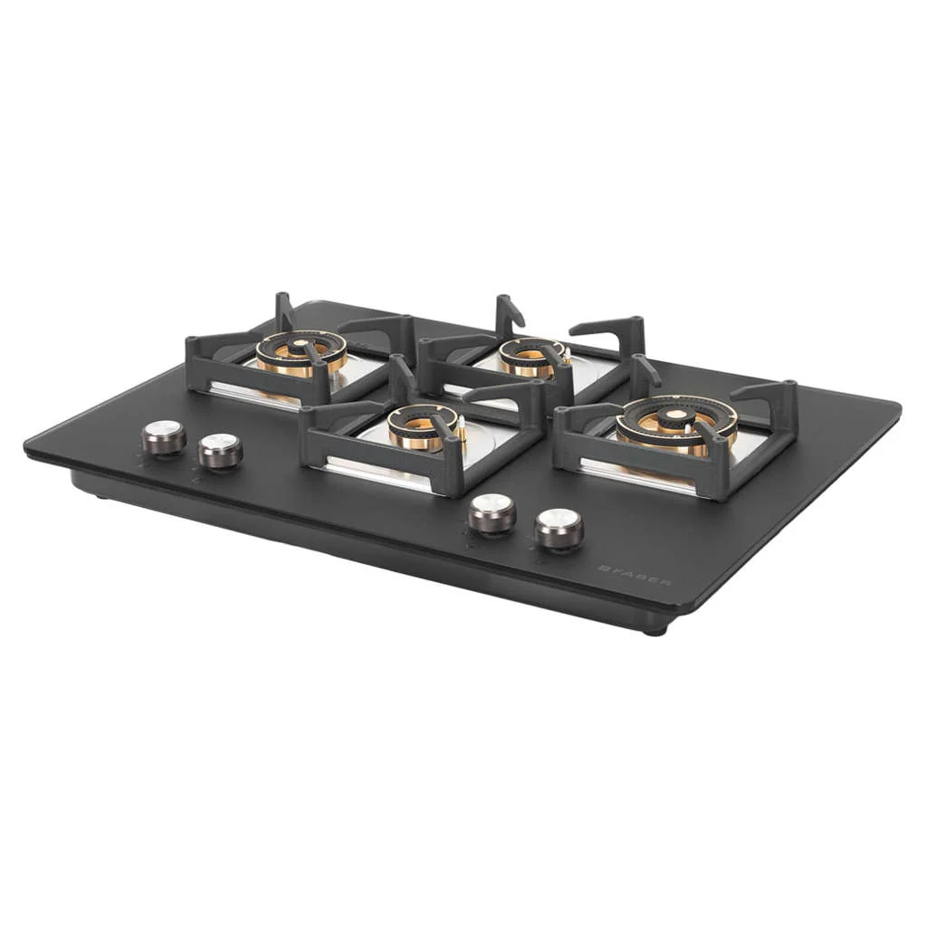 Faber Hob Bella Cooktop 4 Brass Burner HT754 BR AI - Image 4