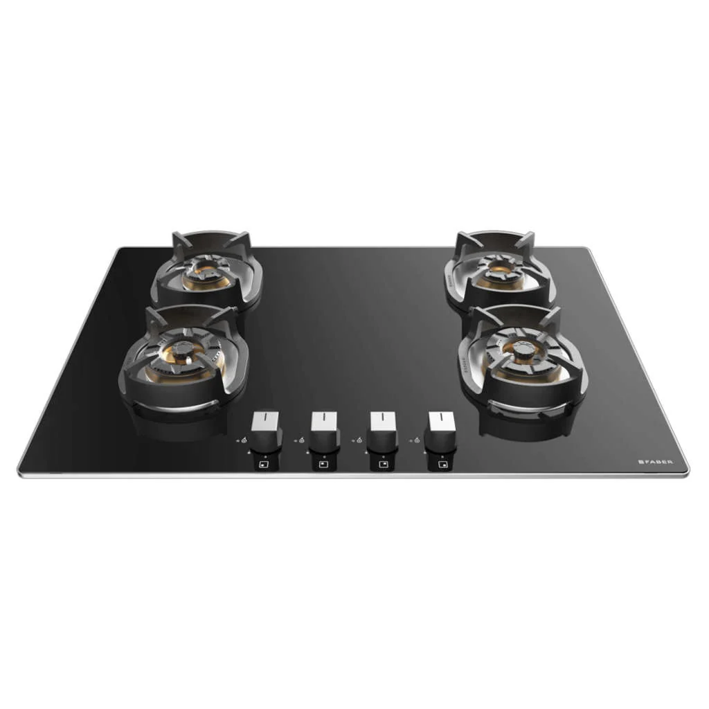 Faber Hob Nexus Cooktop 4 Brass Burner IND HT784 CRS BR CI AI