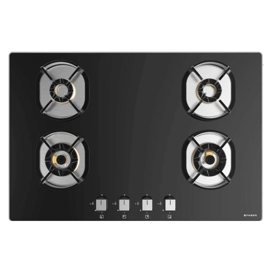 Faber Hob Nexus Cooktop 4 Brass Burner IND HT784 CRS BR CI AI - Image 2