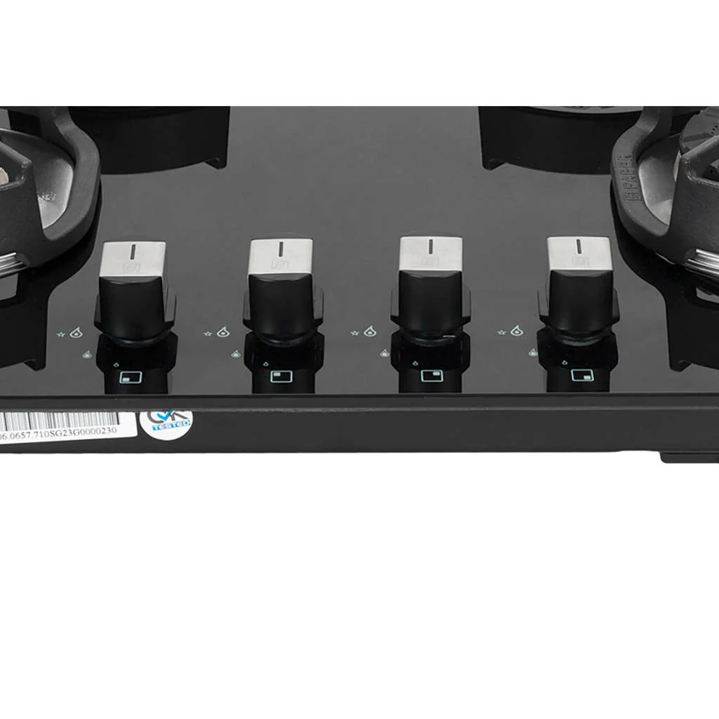 Faber Hob Nexus Star Cooktop 4 Brass Burner IND HT654 FFD CRS BR CI - Image 6