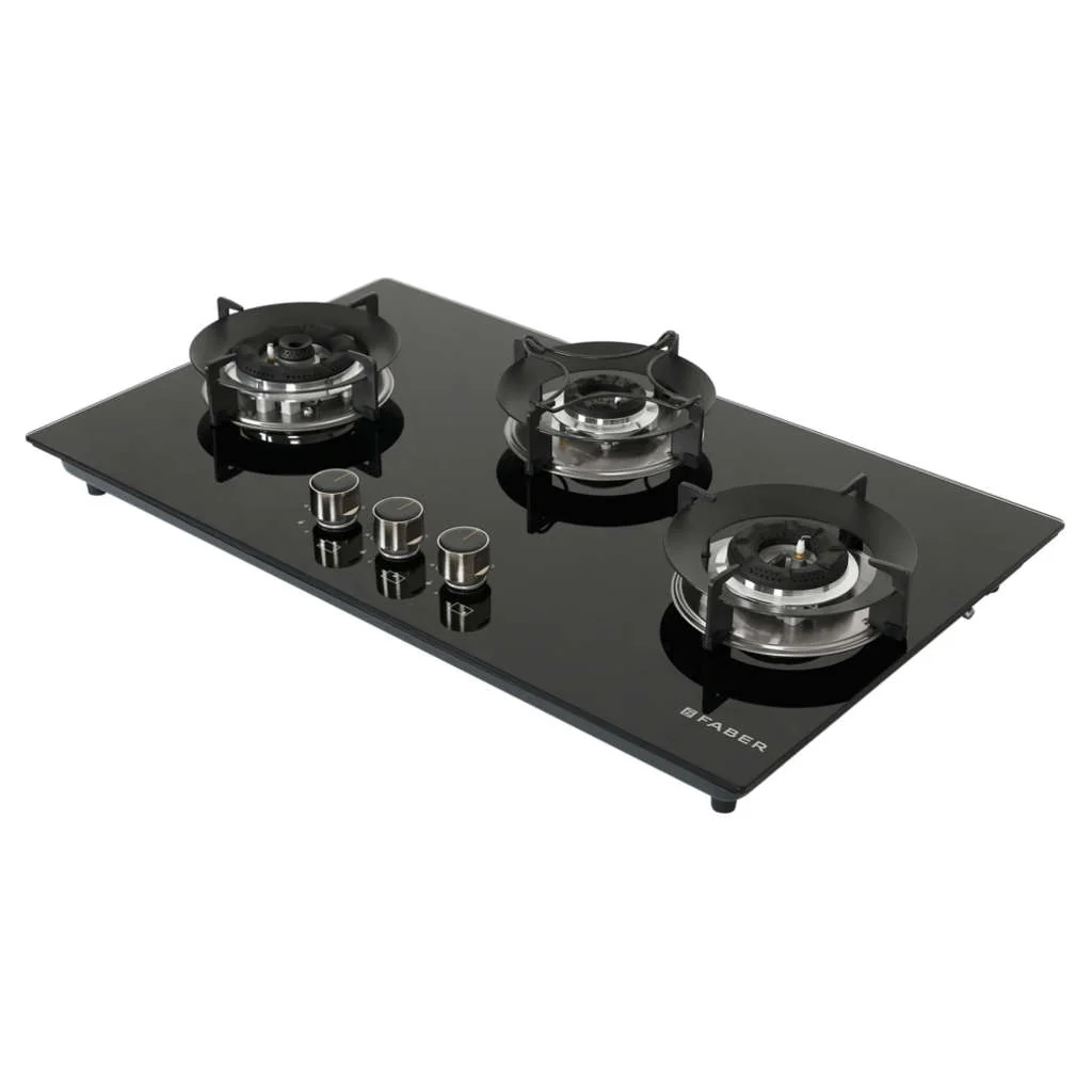 Faber Hob Superia Cooktop 3 Brass Burner HT 763 BR AI - Image 4