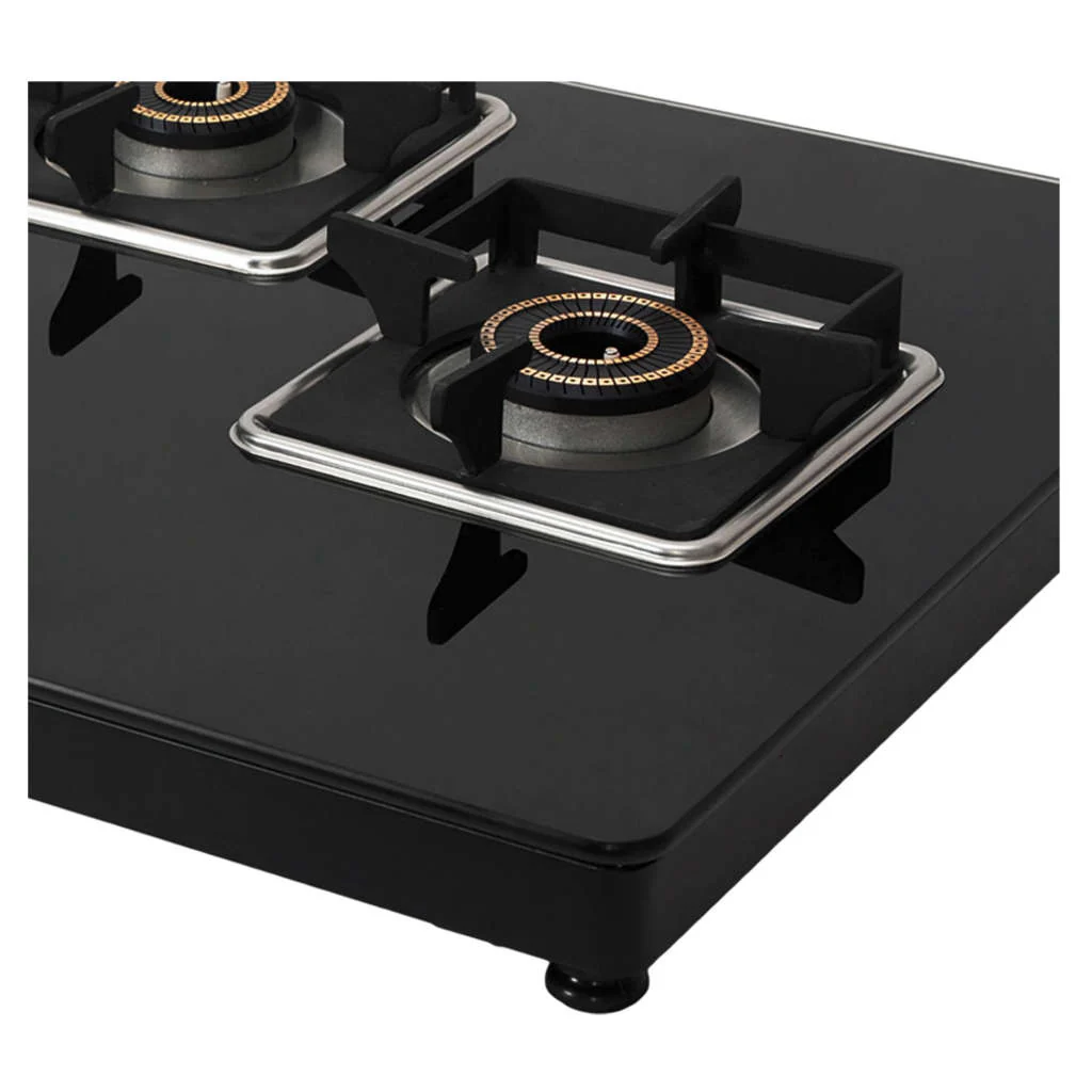 Faber Nios DLX Auto BK Glass Top Gas Stove 3 Brass Burner - Image 7