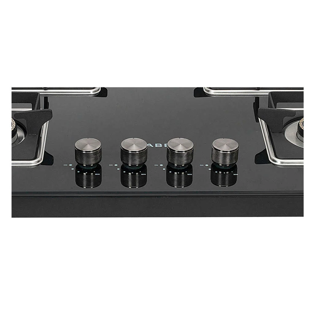 Faber Nios DLX Auto BK Glass Top Gas Stove 4 Brass Burner - Image 7