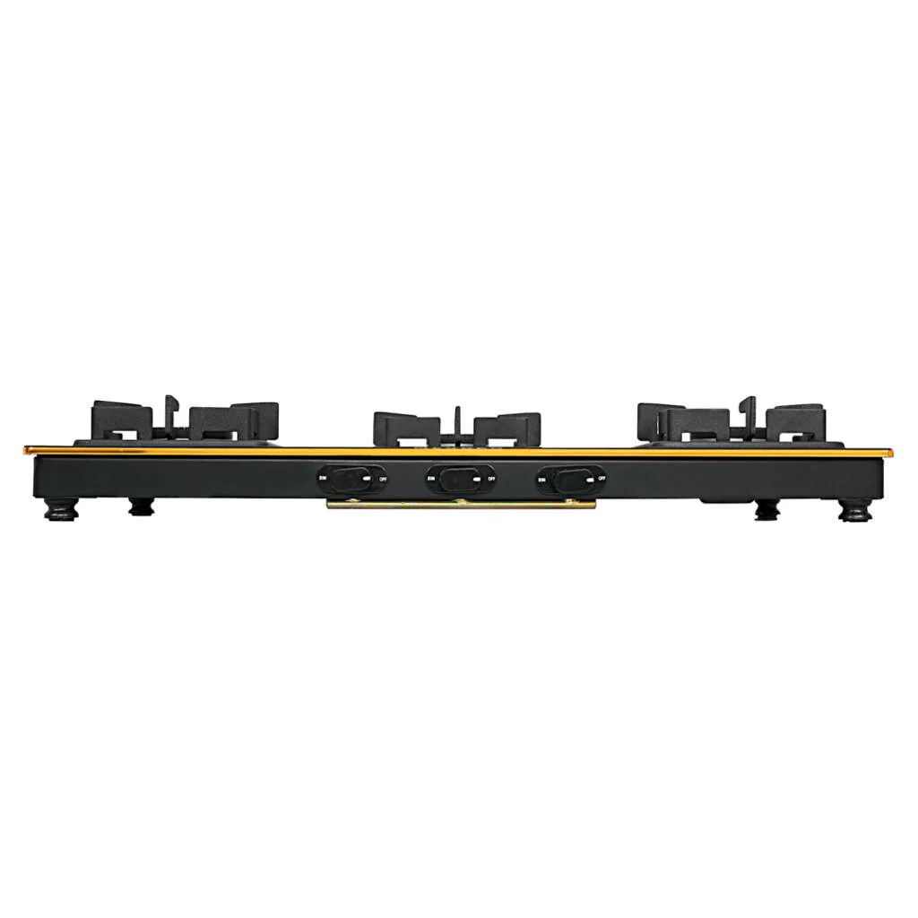 Faber Prince Plus Gas Stove 3 Brass Burner - Image 5