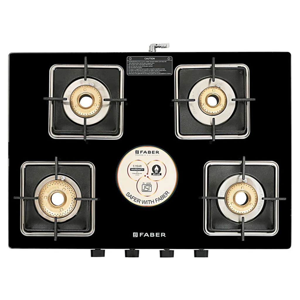 Faber Remo XL AI Cooktop 4 Brass Burner - Image 2
