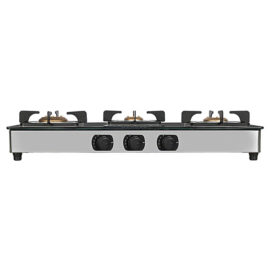 Faber Supreme Plus C Gas Stove 3 Brass Burner - Image 4