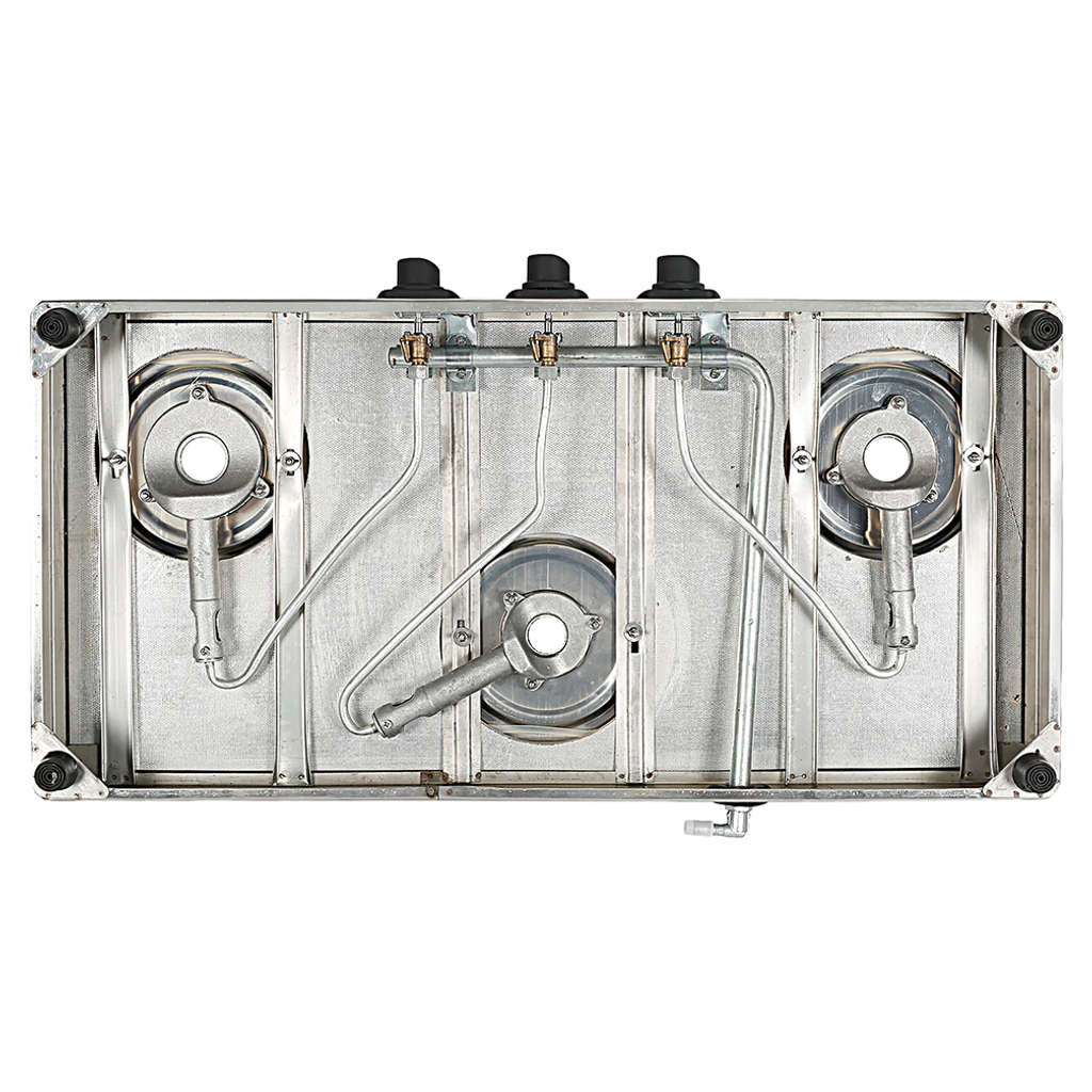Faber Supreme Plus C Gas Stove 3 Brass Burner - Image 5