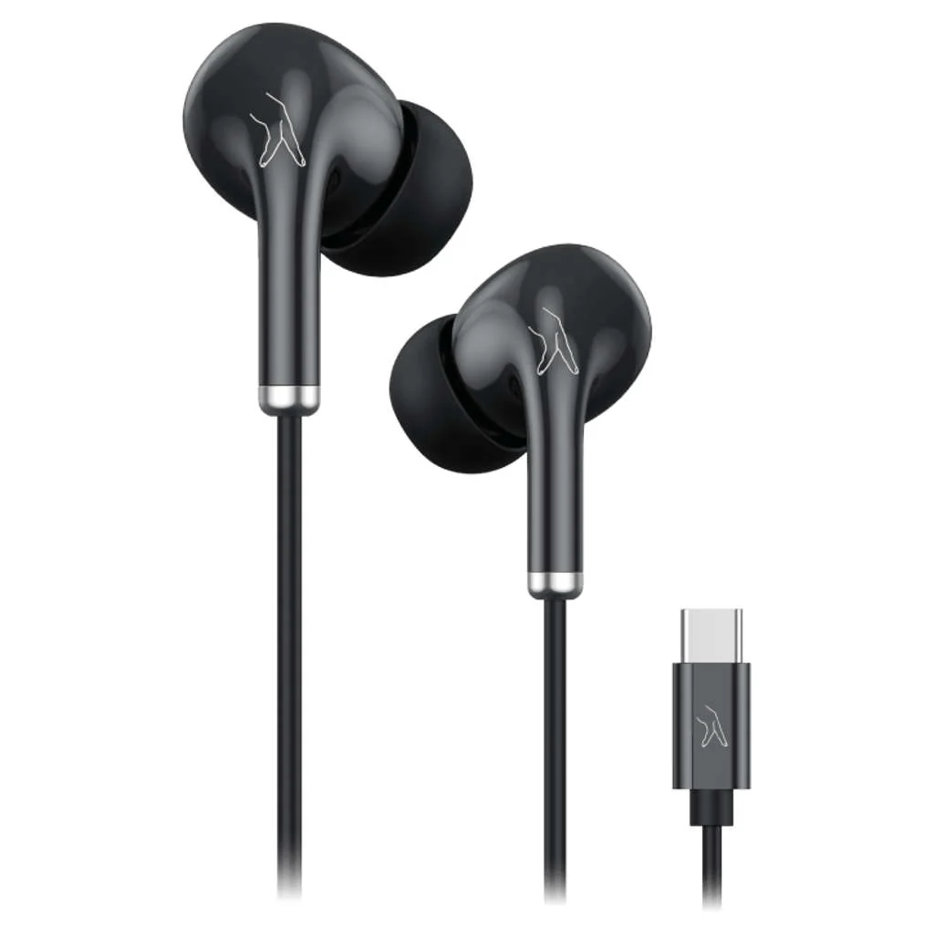 Fingers AudioPop-C With Type-C Wired Earphone Piano Black