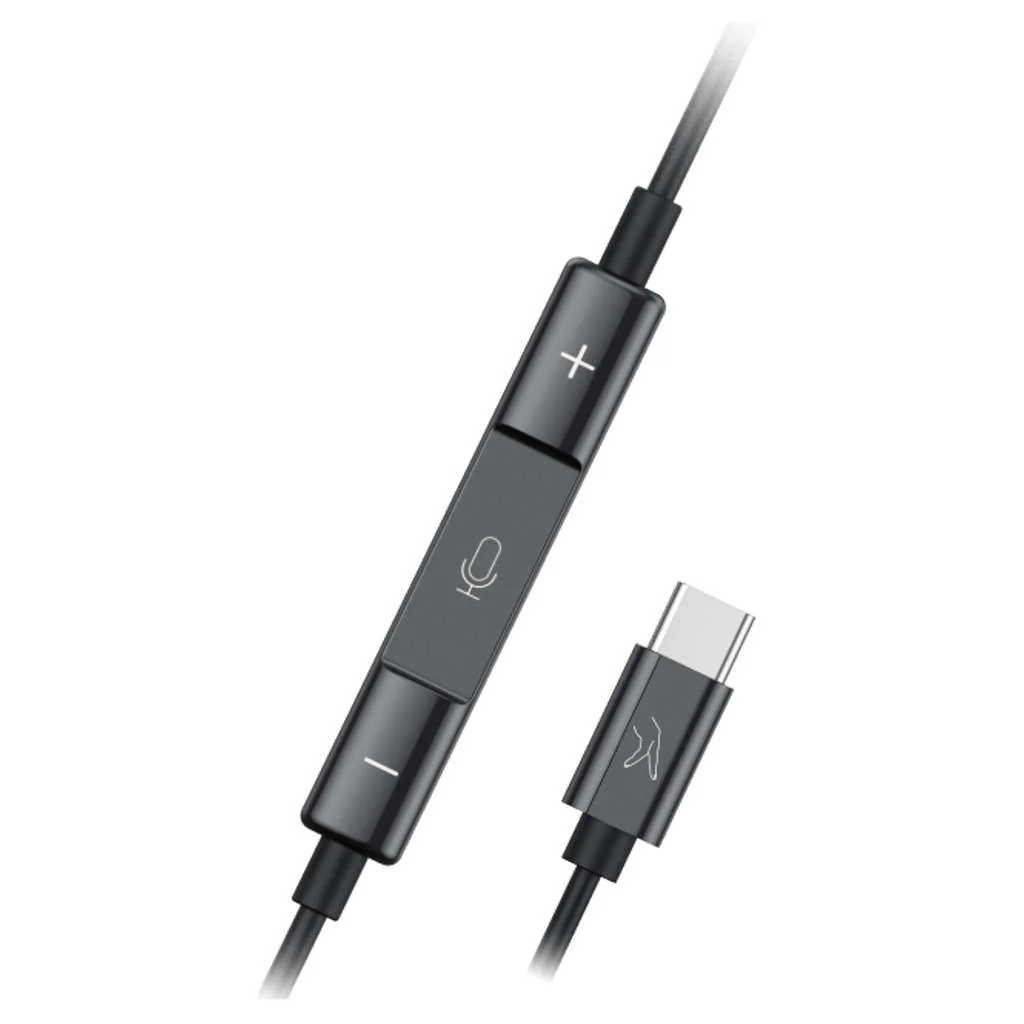 Fingers AudioPop-C With Type-C Wired Earphone Piano Black - Image 3