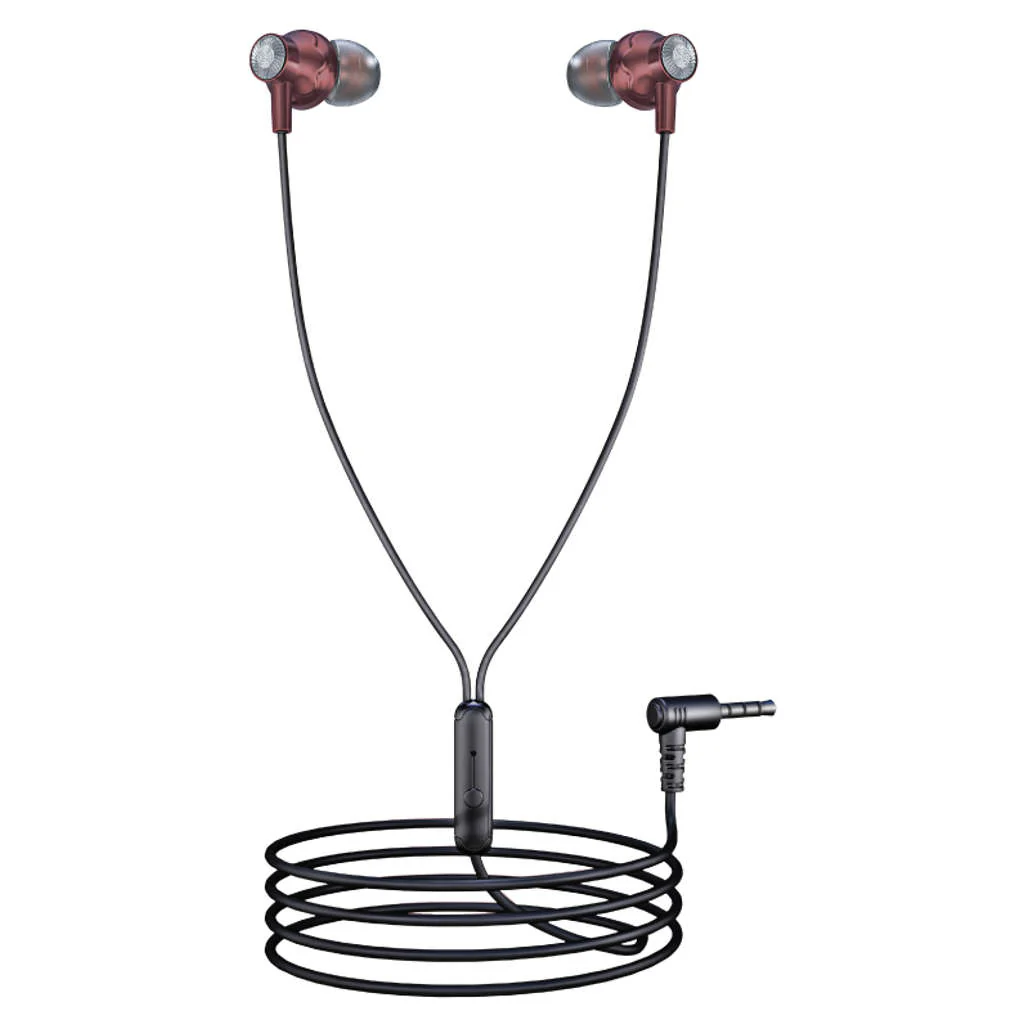 Fingers Beautific2 Wired Earphone Burgundy - Image 2