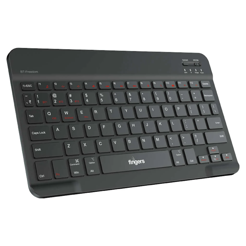 Fingers BT-Freedom Bluetooth Mini Keyboard Jet Black