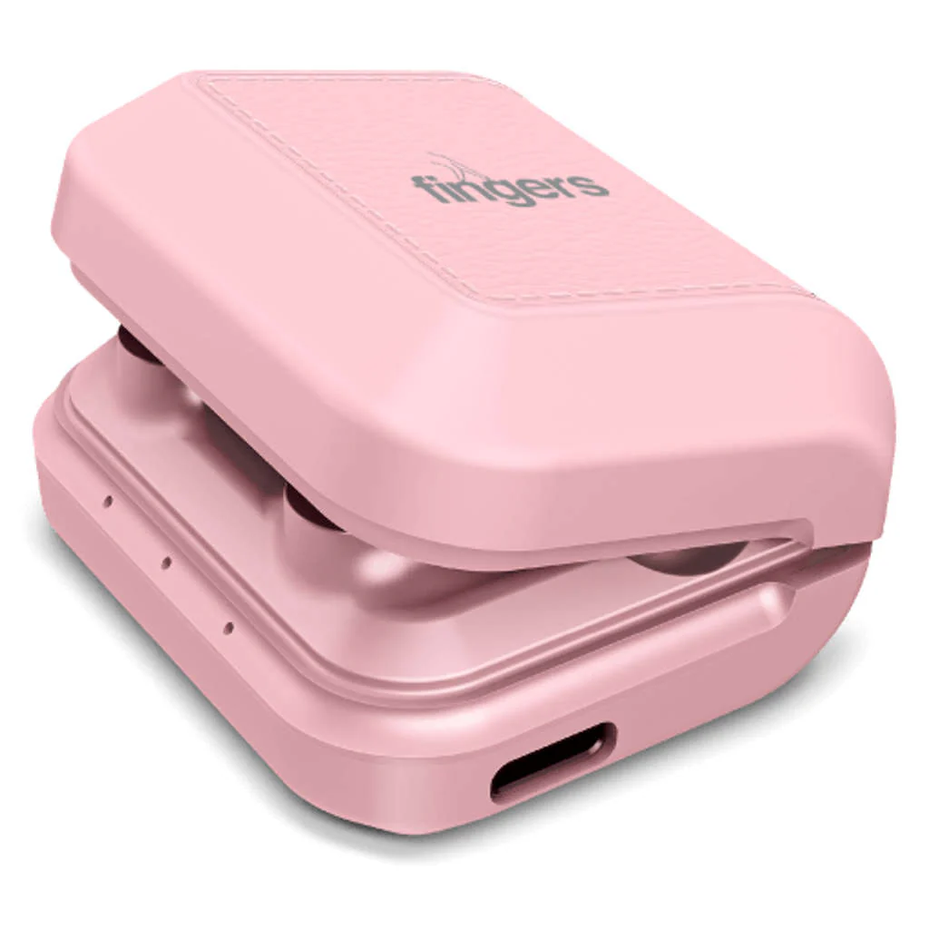 Fingers Caribbean True Wireless Earbuds Blush Pink - Image 3