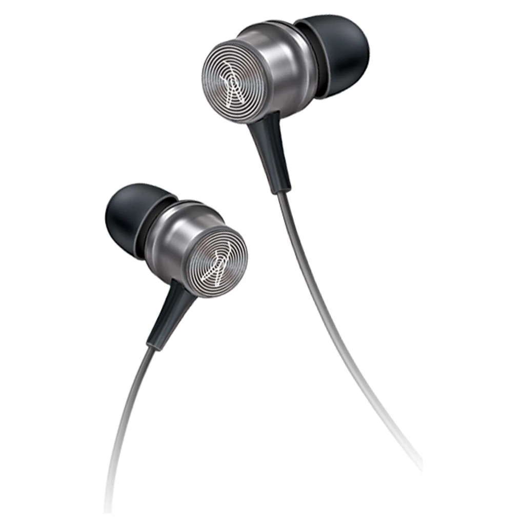Fingers Cozy Wireless Neckband Earphones Classic Black + Dark Silver - Image 3