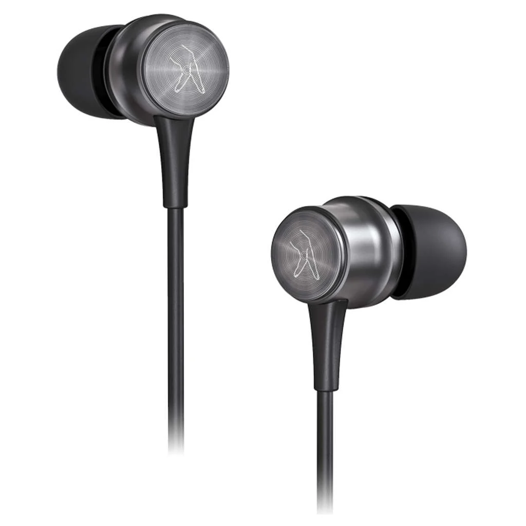Fingers Cozy Wireless Neckband Earphones Classic Black + Dark Silver - Image 4