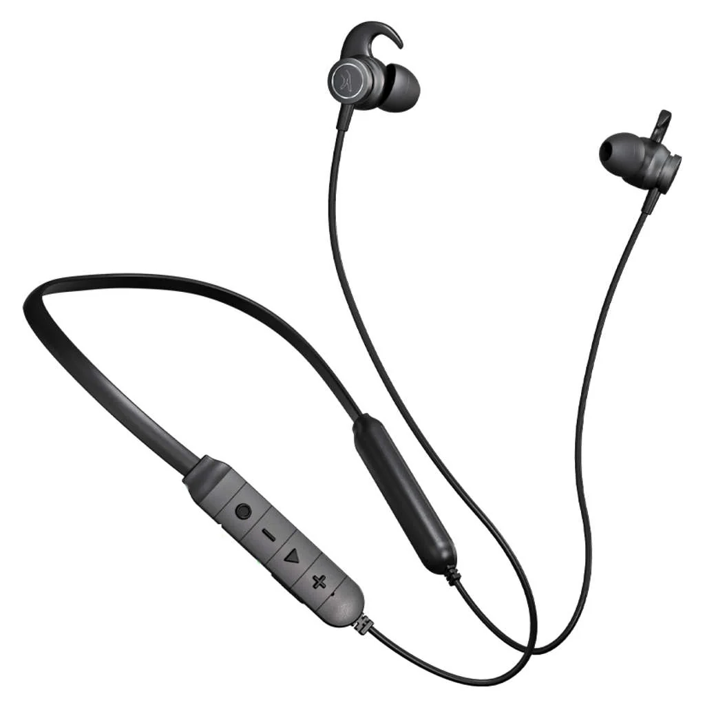 Fingers FC-Bassitica Wireless Neckband Earphones Rich Grey - Image 2