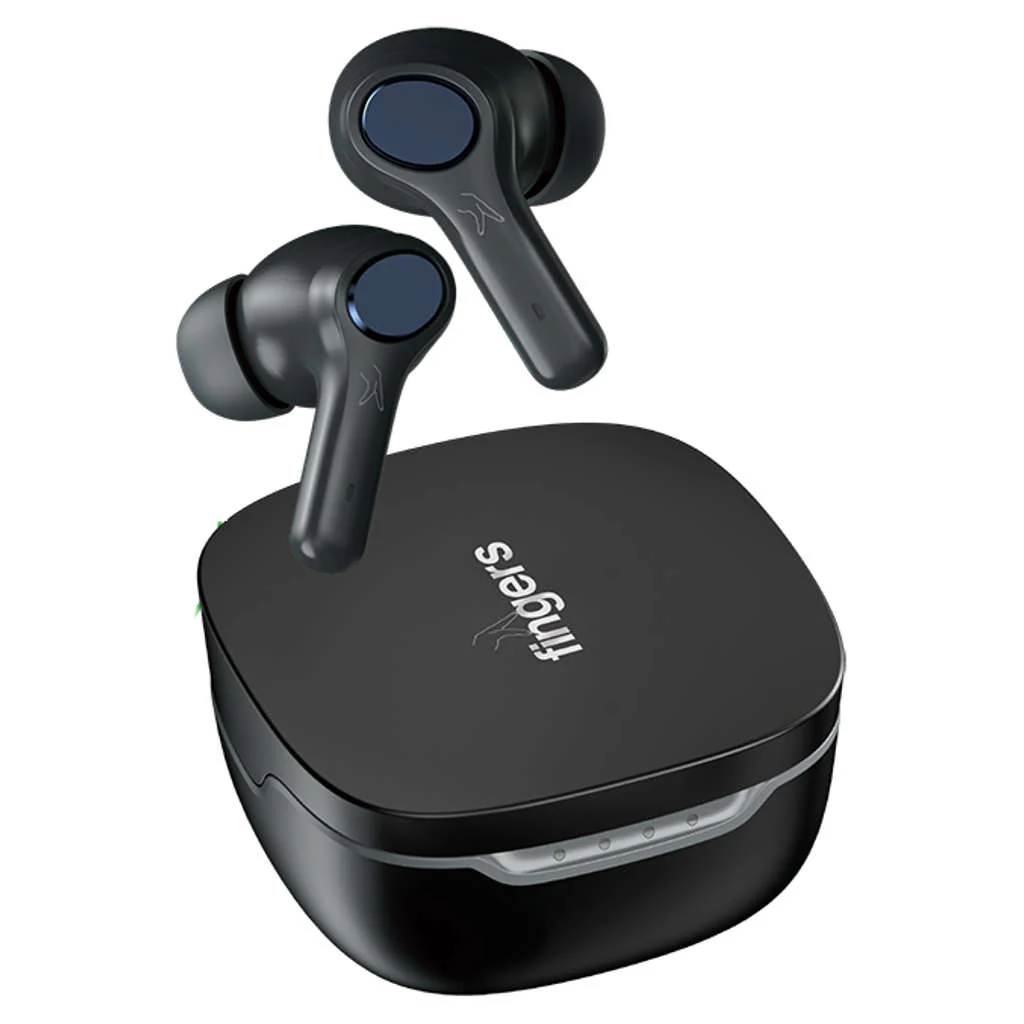 Fingers Go-Crystal True Wireless Earbuds Rich Black