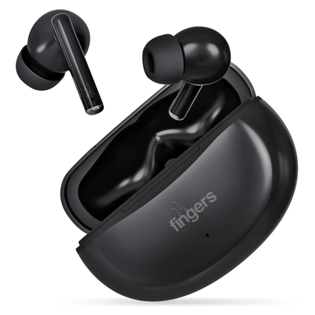 Fingers Go-Hi-3 True Wireless Earbuds Black - Image 3