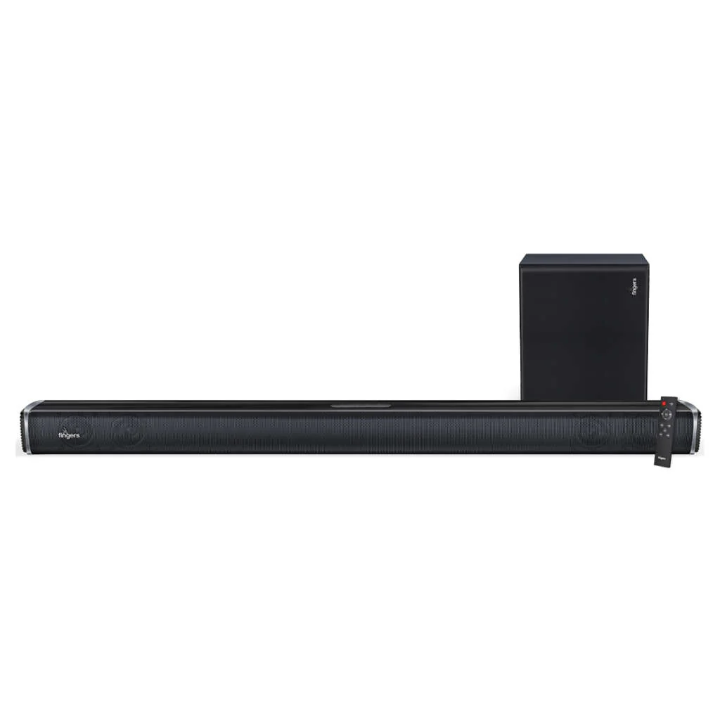 Fingers Octane-100 Sound Bar With Woofer Rich Black