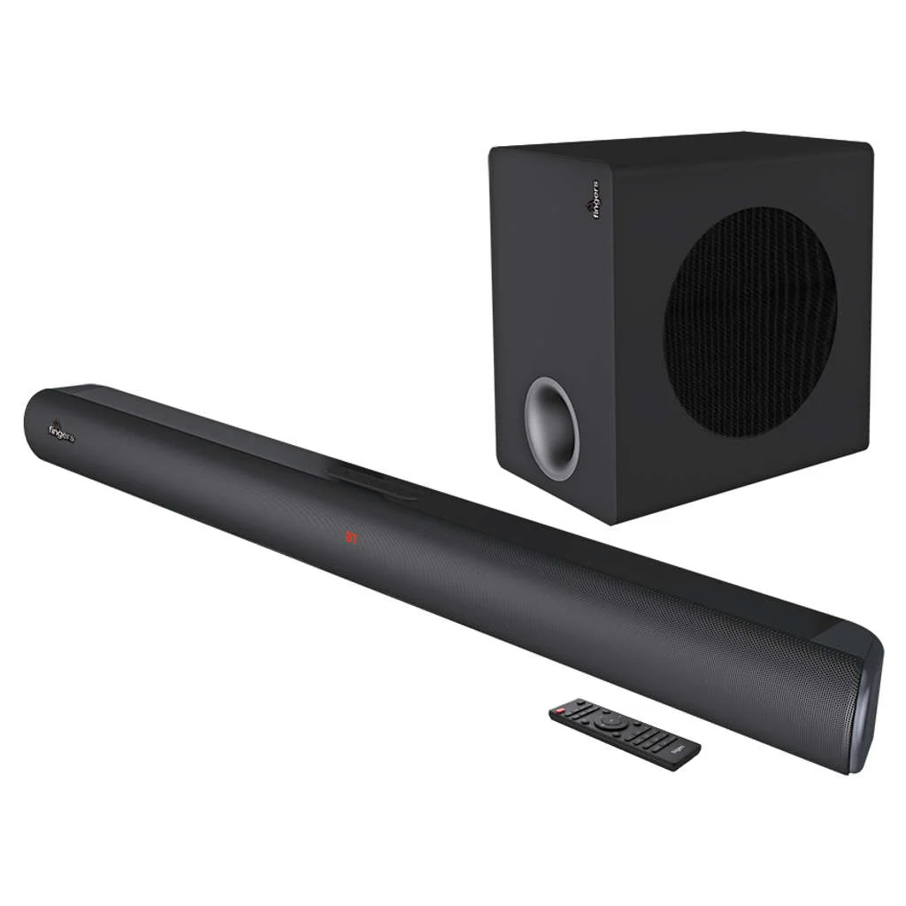 Fingers Octane-200 Sound Bar With Woofer Rich Black