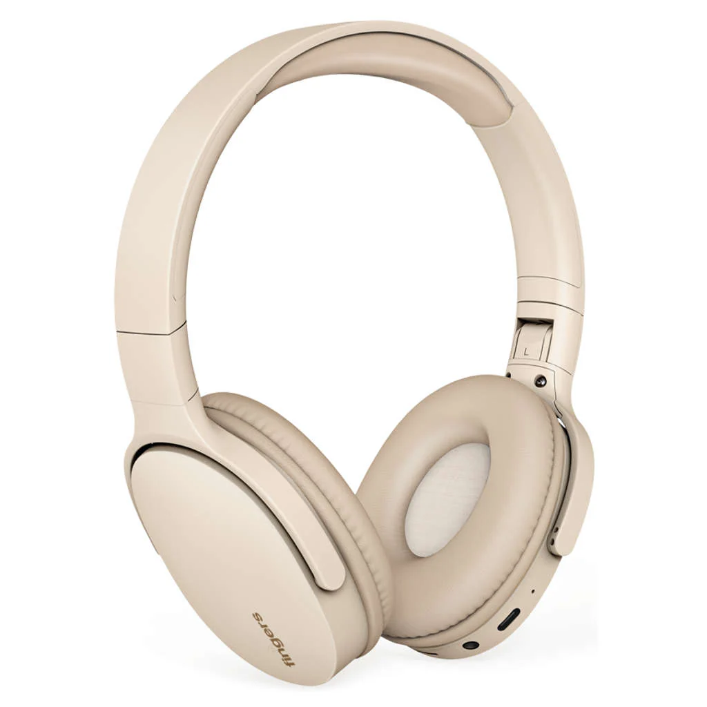 Fingers Rock-n-Roll H6 Wireless Headphones Beige - Image 2