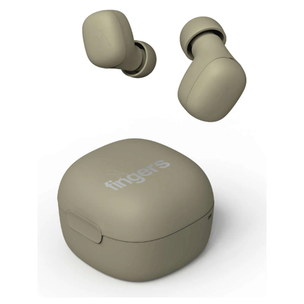 Fingers SizeZero Pods2 True Wireless Earbuds Sage Green - Image 2