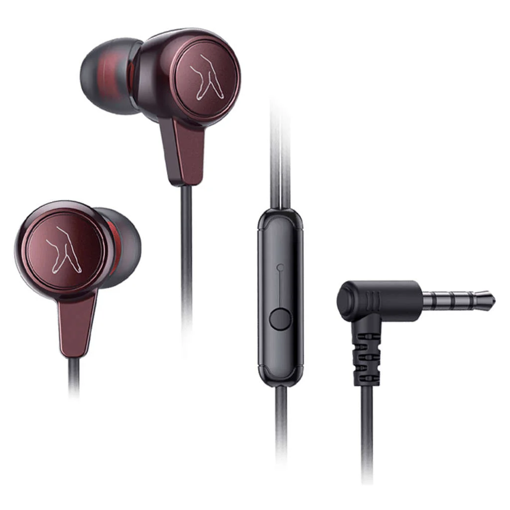 Fingers SoundElite Wired Earphone Burgundy