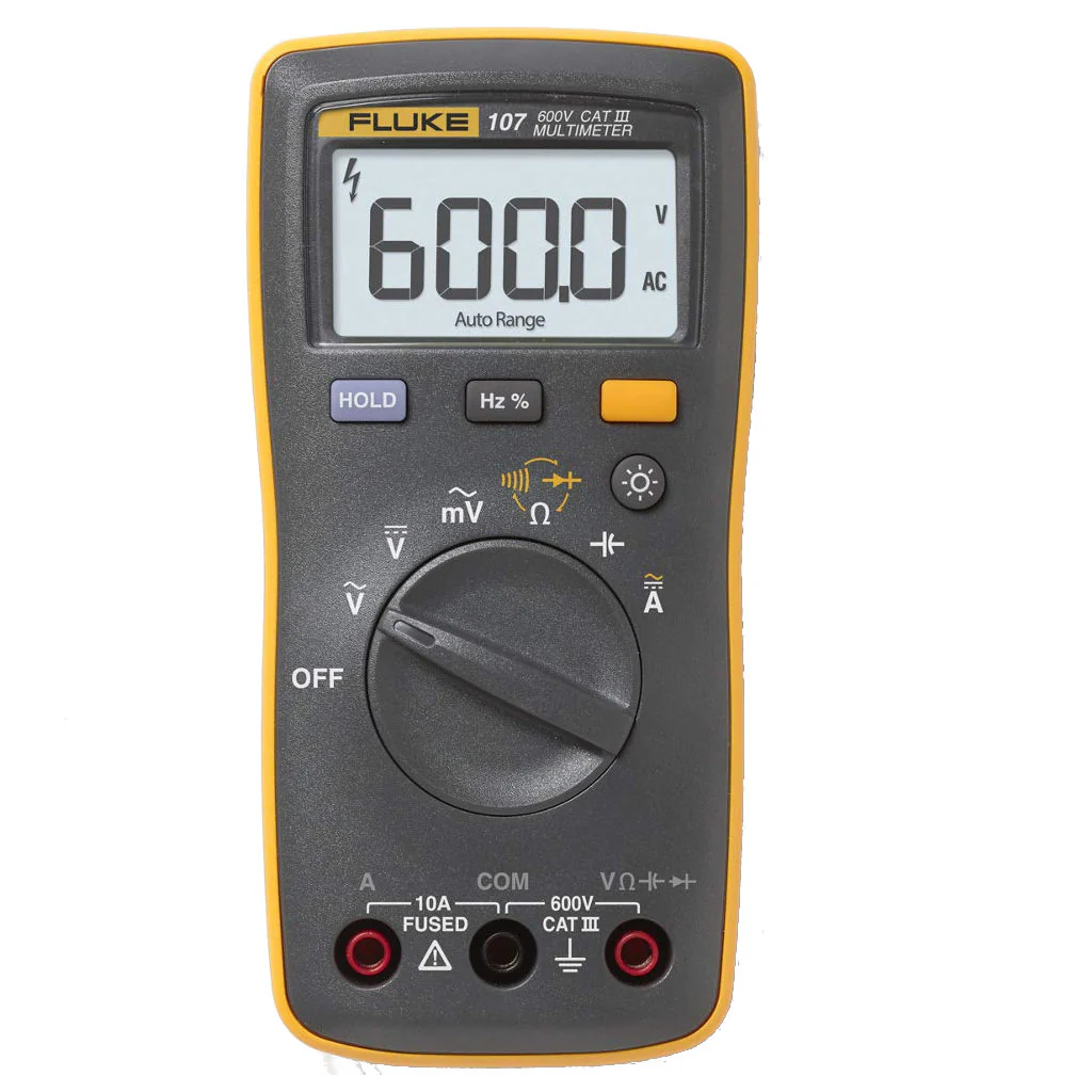 Fluke Palm Sized CAT III Digital Multimeter 107