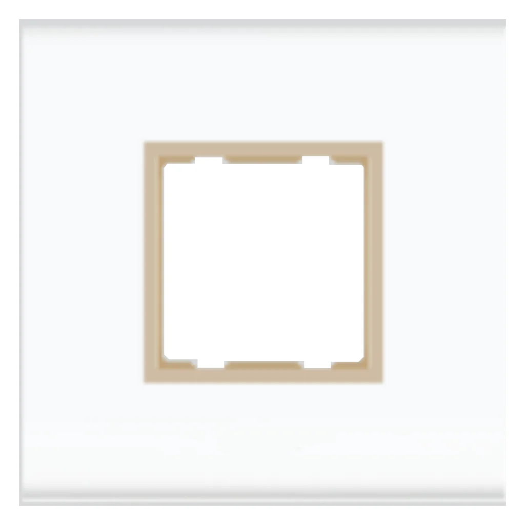 Fybros Axcent Modular Plate 2M Basic Ivory W20002