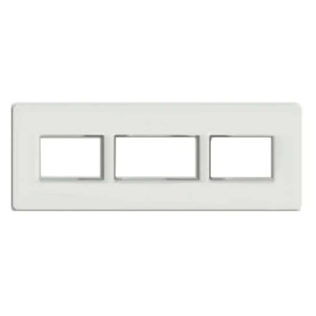 Fybros F-Wood Modular Plates With Mounting Frame 10M Glacier White F7007