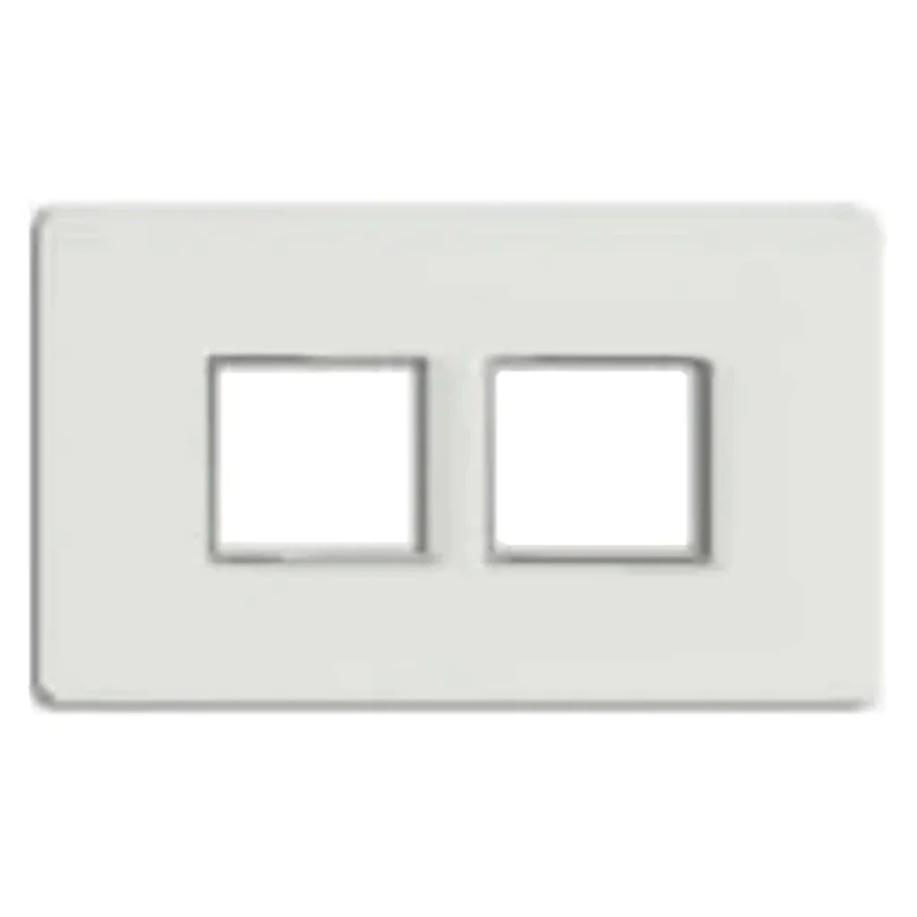 Fybros F-Wood Modular Plates With Mounting Frame 4M Glacier White F7004