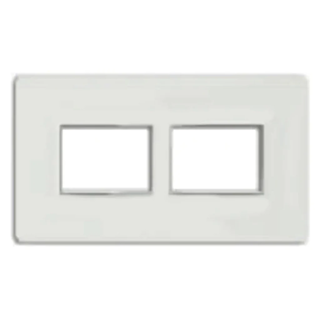 Fybros F-Wood Modular Plates With Mounting Frame 6M Glacier White F7005