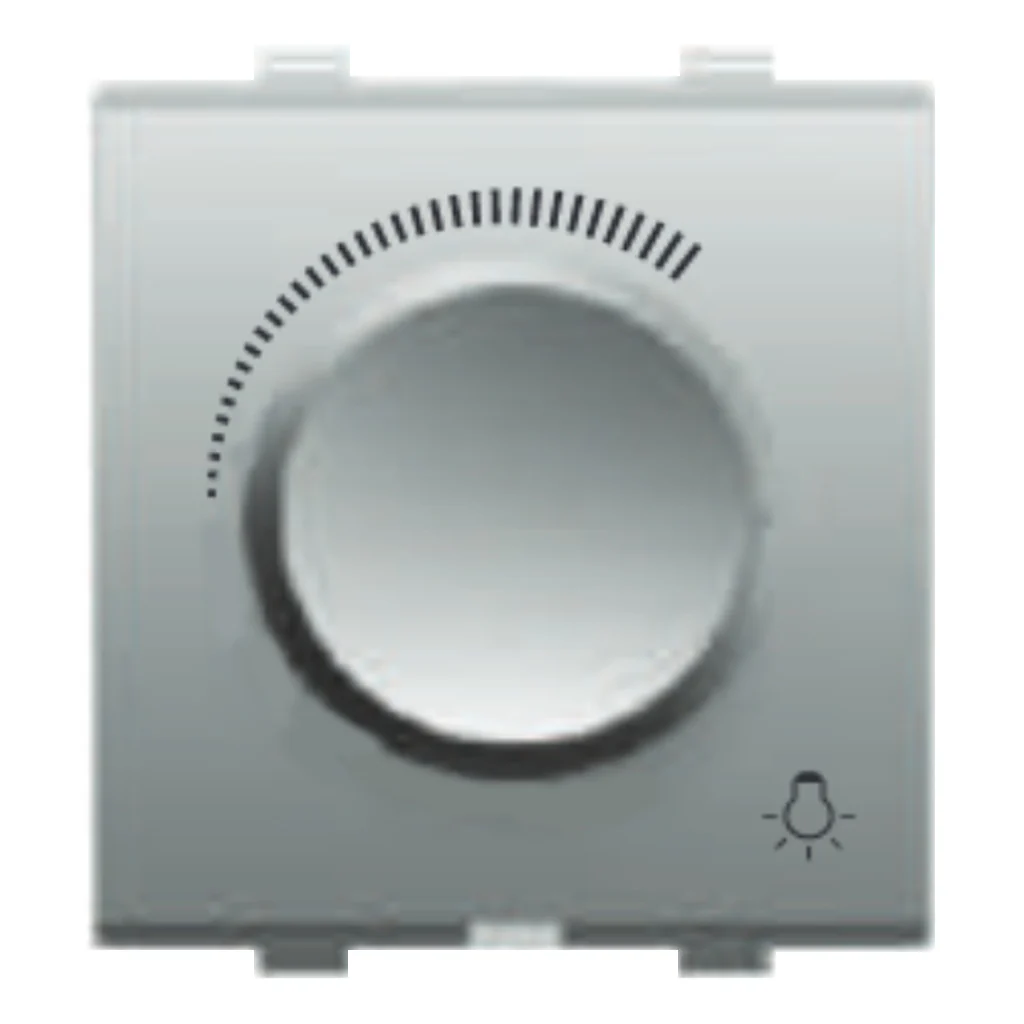 Fybros Favio Adora Mini Dimmer 2 Module 240V Metallic F1054