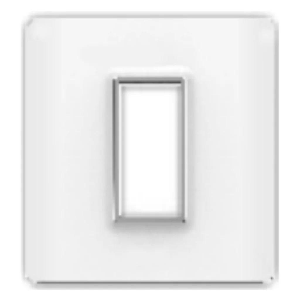 Fybros Flare Modular Plates With Mounting Frame 1M Mint White F9001