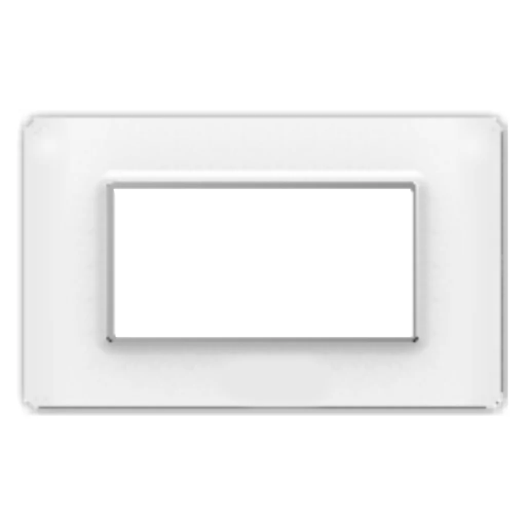 Fybros Flare Modular Plates With Mounting Frame 4M Mint White F9004