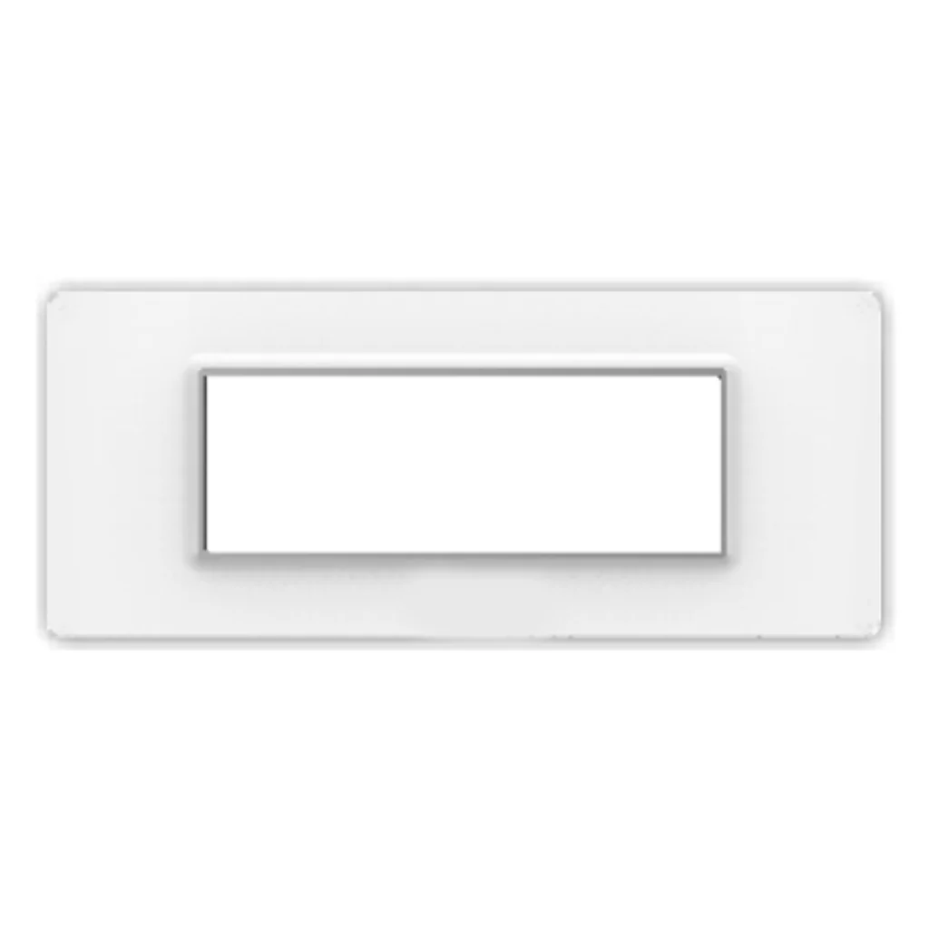 Fybros Flare Modular Plates With Mounting Frame 6M Mint White F9005