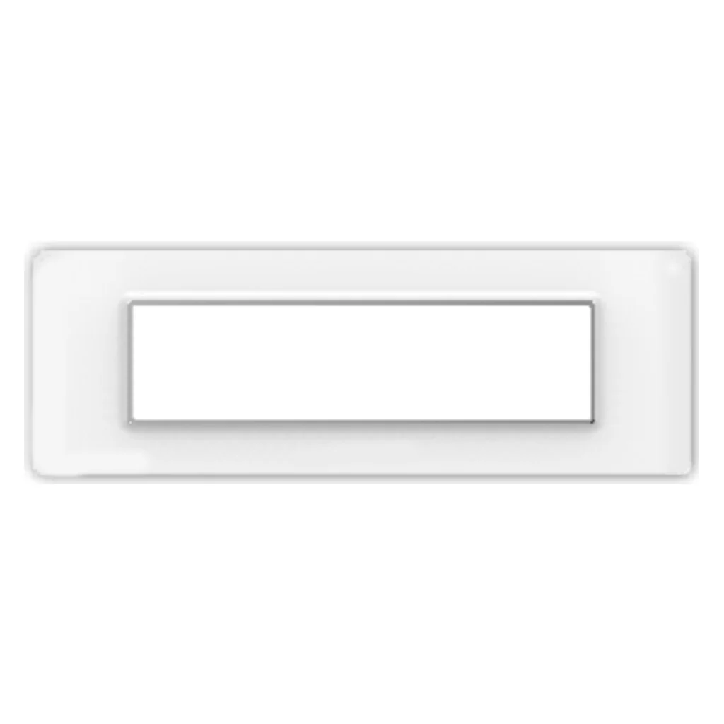 Fybros Flare Modular Plates With Mounting Frame 8M Mint White F9006