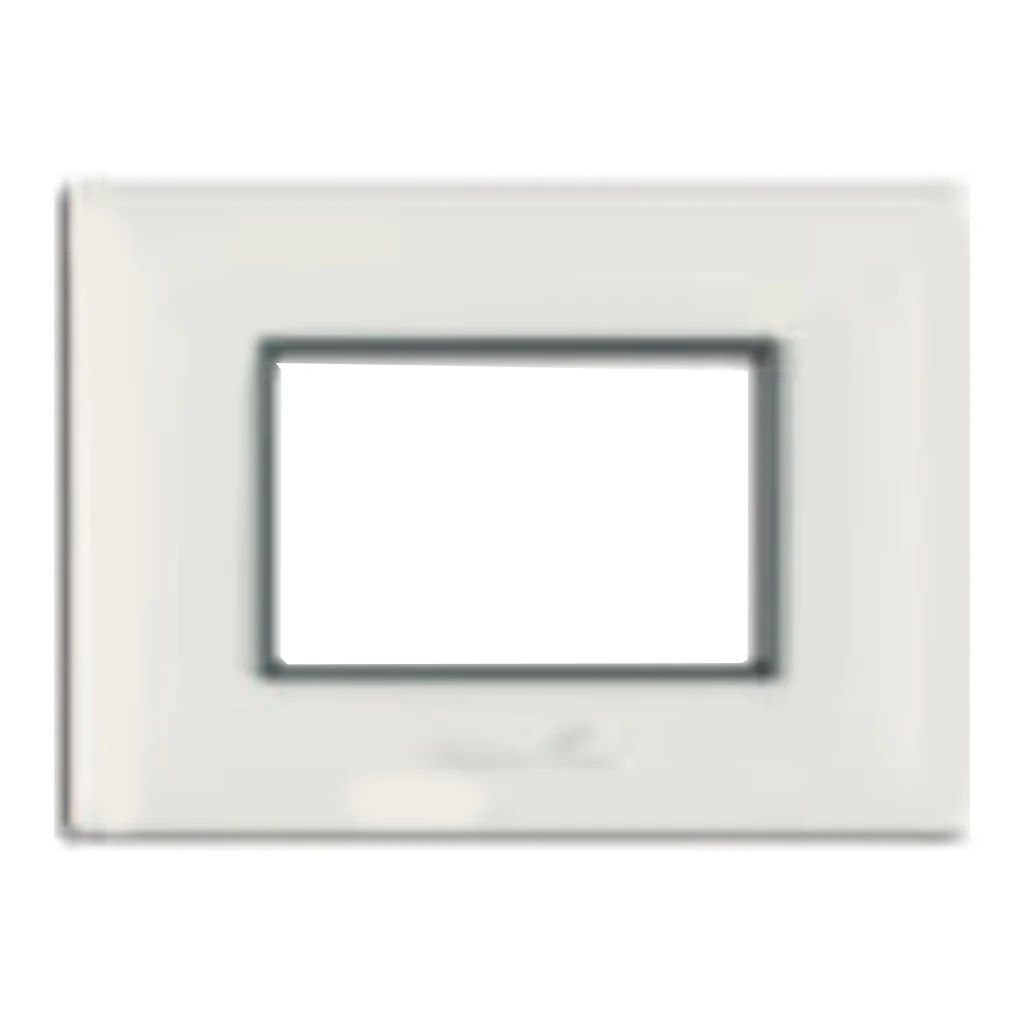 Fybros Fusion Modular Plates With Mounting Frames 3M Glacier White F3003