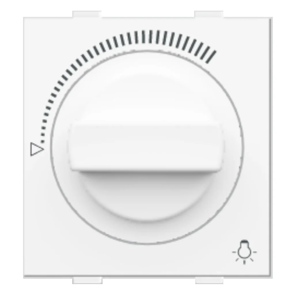 Fybros Wood-em Modular Crystal Medium Dimmer White W10055