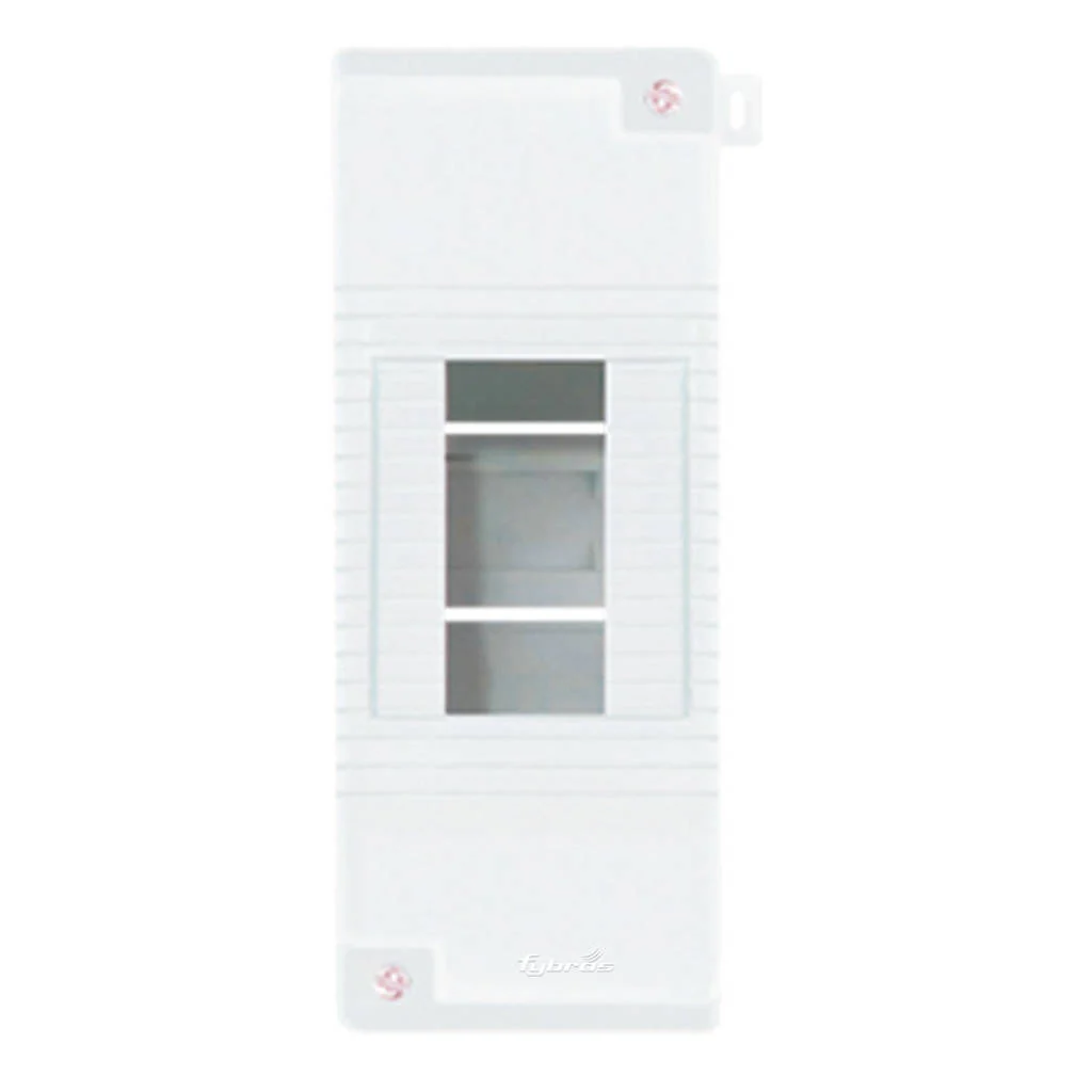 Fybros Zine 1-2 MCB Enclosure Plastic White 8069