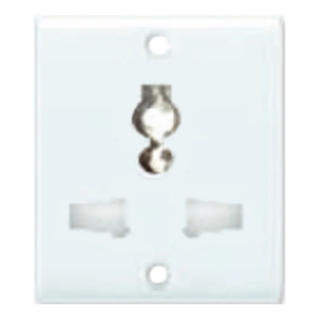 Fybros Zine International Socket With Safety Shutter 13 Amp 8024