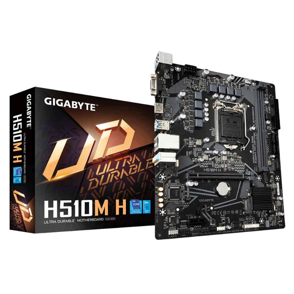 Gigabyte Ultra Durable MicroATX Motherboard H510M H