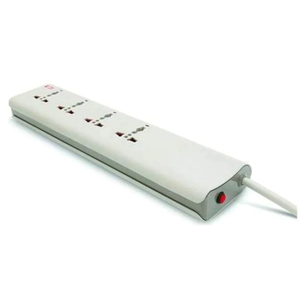 GM E-Book 4+4 Spike Adaptor with Individual Switch, Indicator, Safety Shutter, International - GM 3061 - Image 3