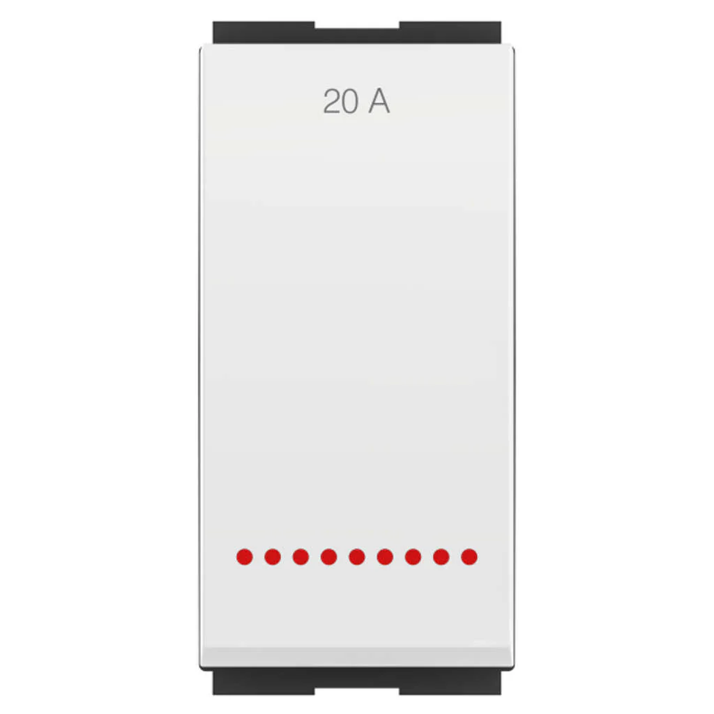 GM FourFive 20A 1 Way Switch With LED Indicator AA 1 006