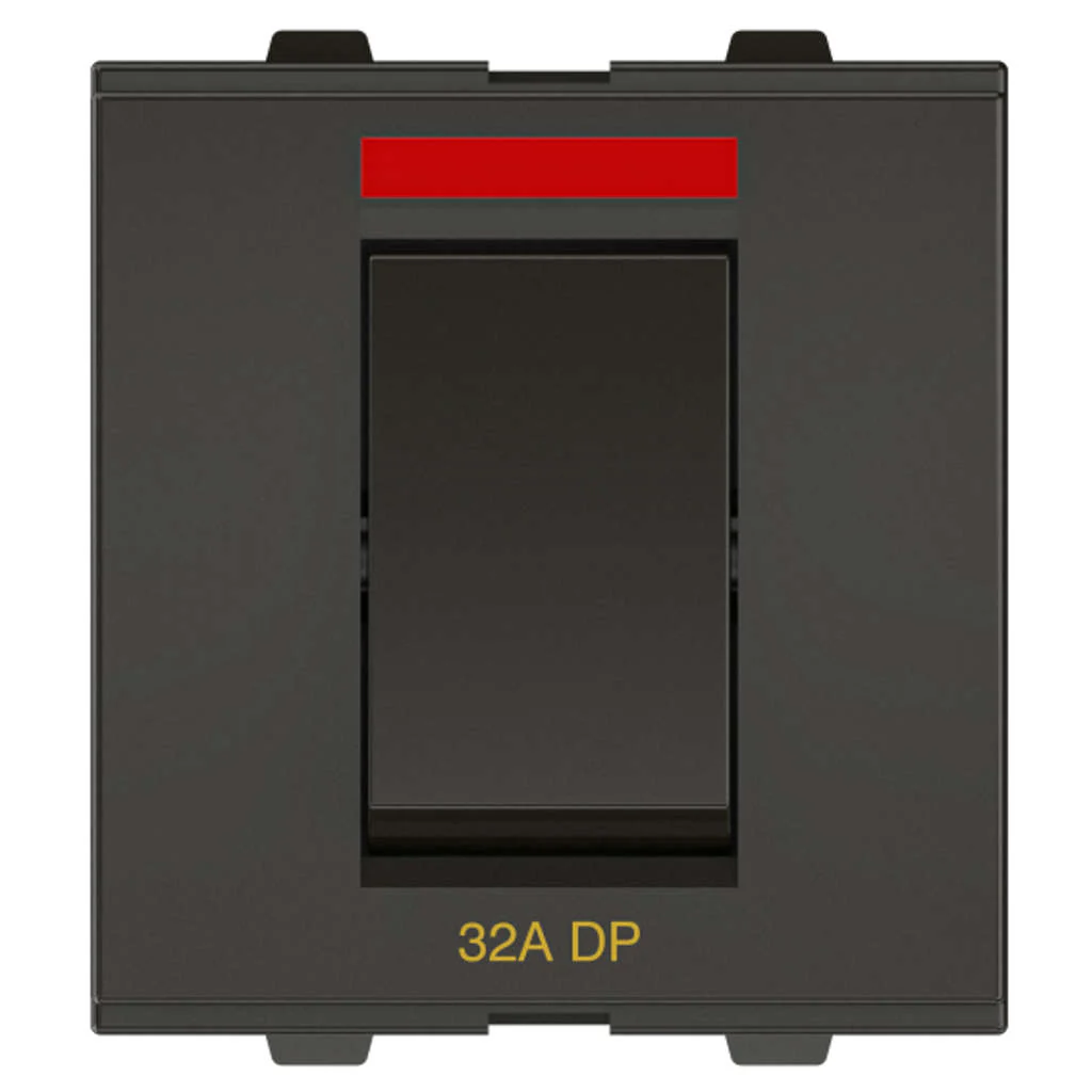 GM FourFive 32A Double Pole Switch With LED Indicator 2 Module AA 2 159 - Image 3